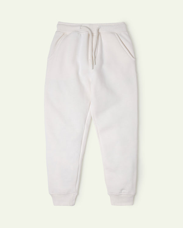 White Jogger Pants