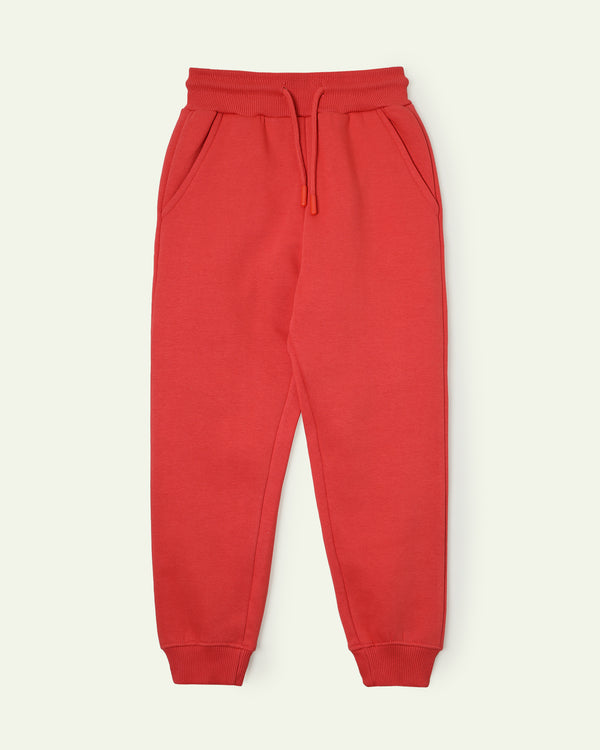 Poppy Red Jogger Pants