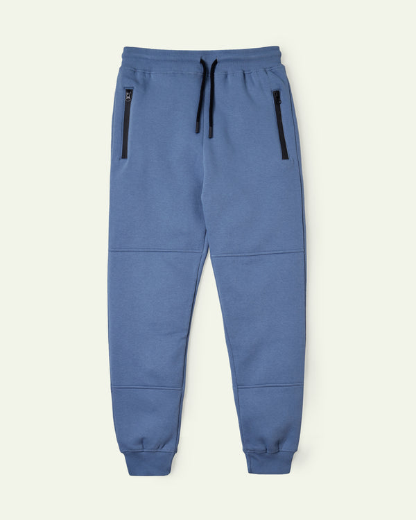 Ash Blue Cut and Sew Sweatpants
