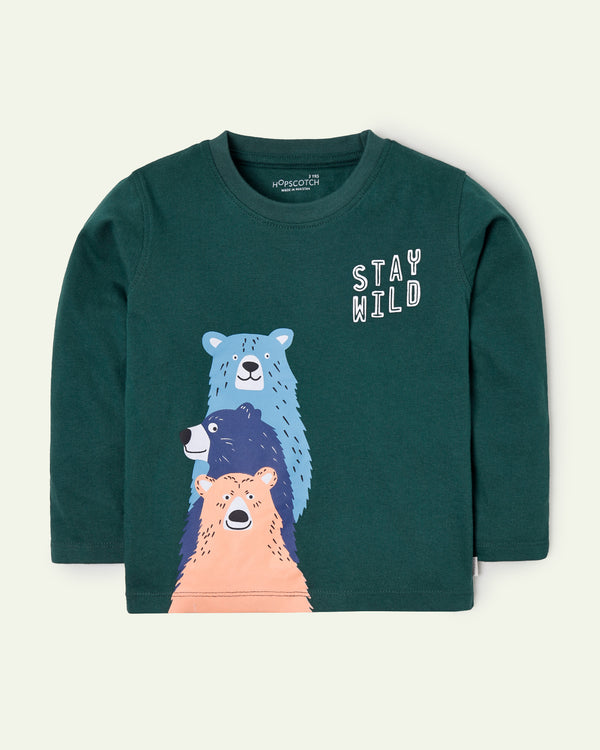 Green Stay Wild T-Shirt
