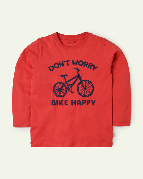 Red Don’t Worry T-Shirt