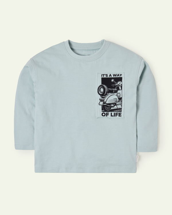 Sage Green Oversized T-Shirt