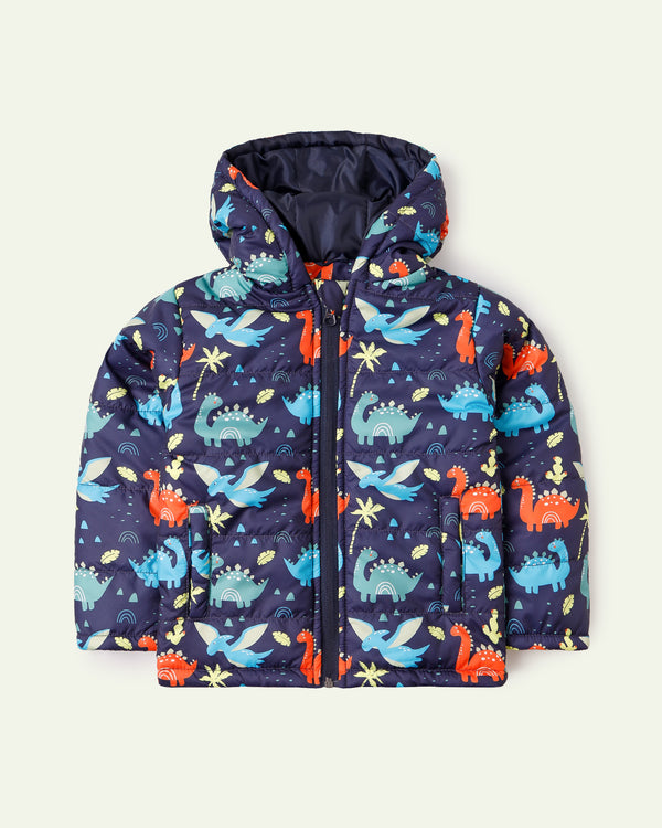 Dinosaur Puffer Jacket