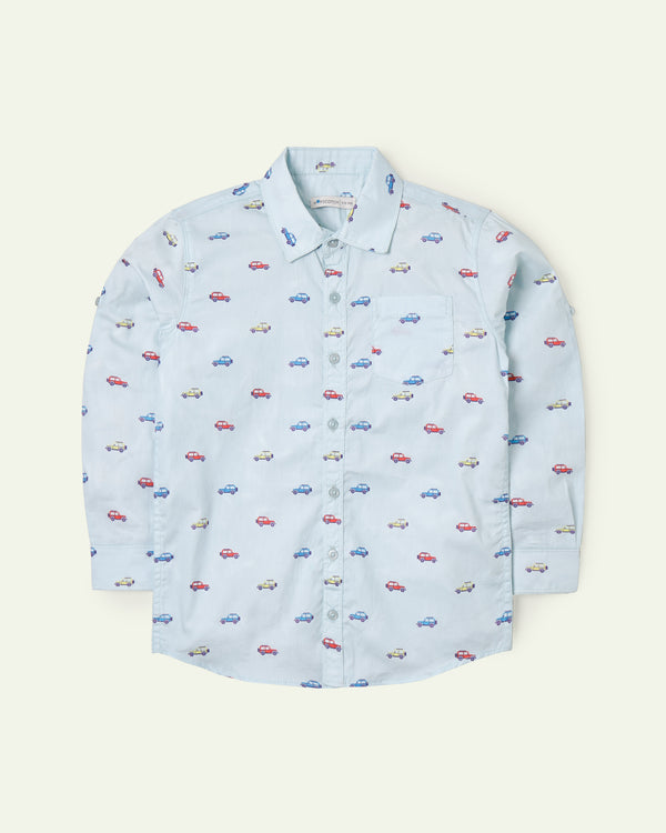 Cars Button Up Shirt