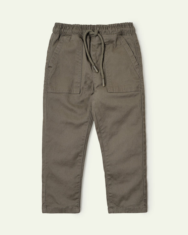 Olive Pull Up Shorts