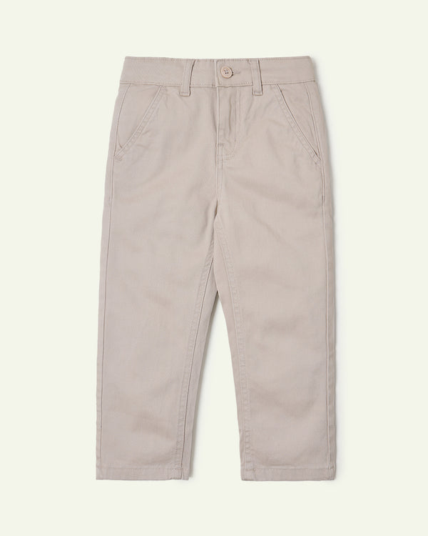 Grey Slim Fit Chinos