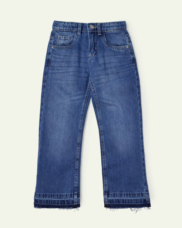 Flared Dark Wash Jeans