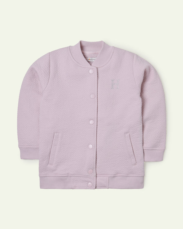Pink Quilted Jacket