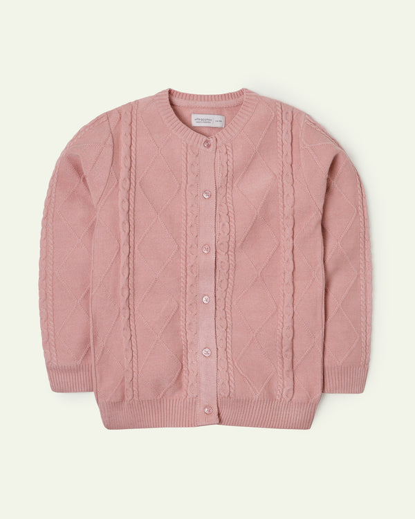 Tea Pink Cardigan