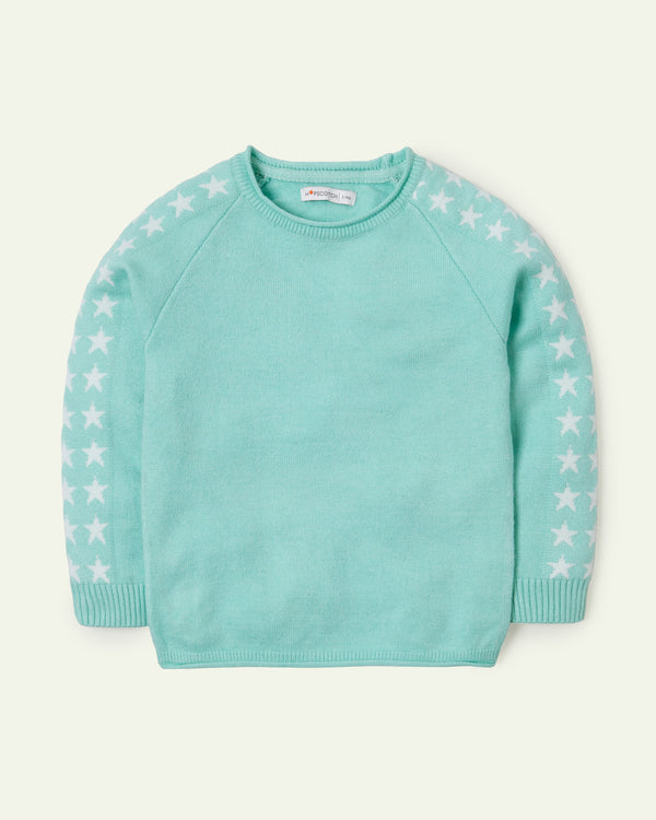 Starry Raglan Sweater