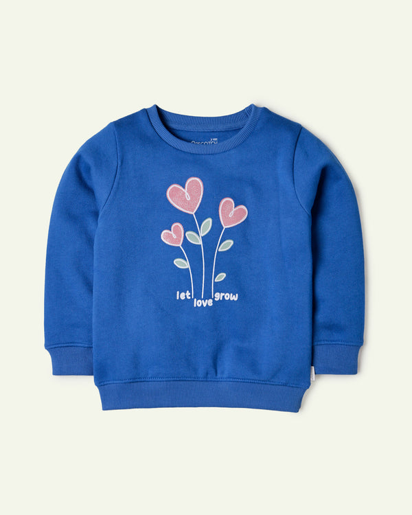 Shimmer Blue Sweatshirt