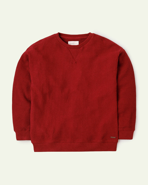 Maroon Oversized Sweater