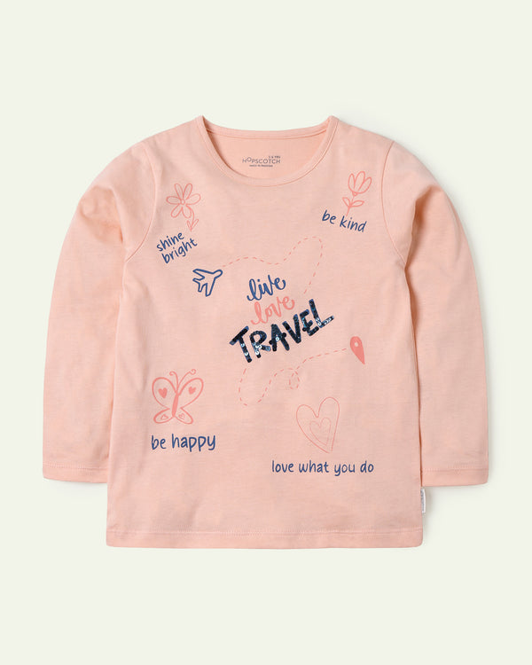 Embellished Traveling T-Shirt