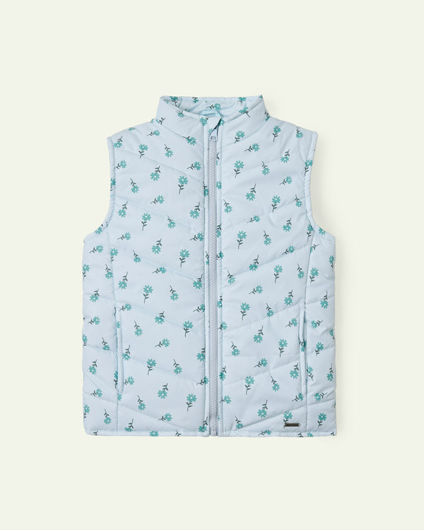 Floral Puffer Jacket