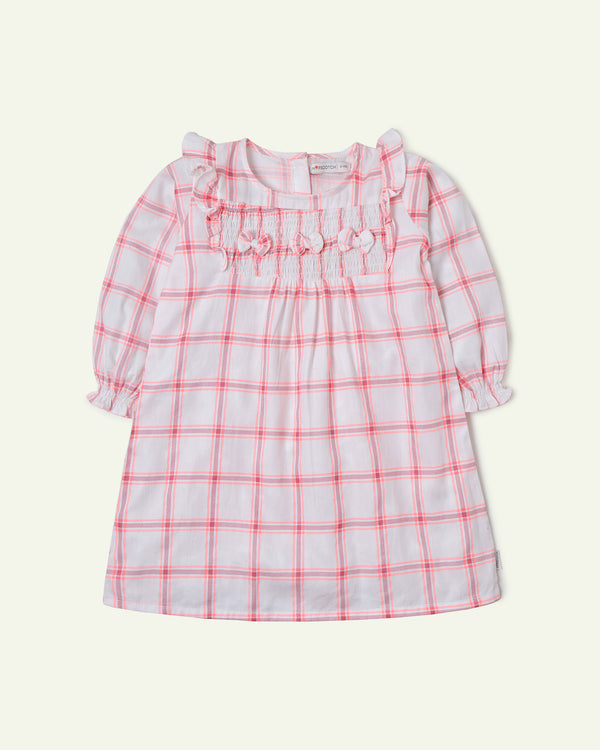 Checkered Smoking Dress