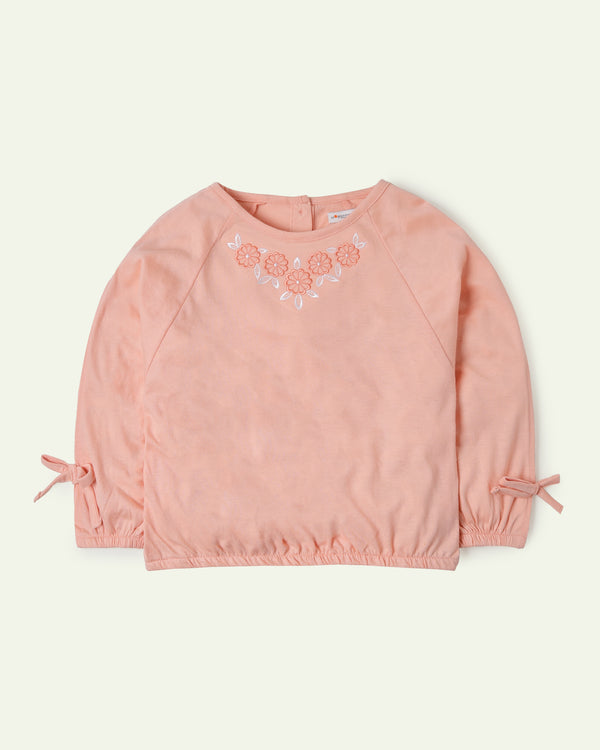 Floral Embroidered Top
