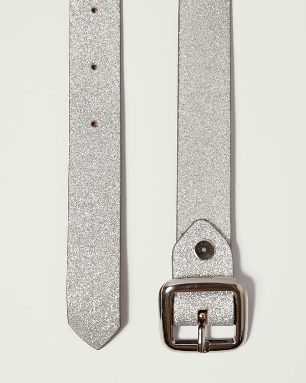 Silver Shimmer Belt